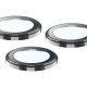 Cellularline Camera Lens Ring - iPhone 16 Pro/16 Pro Max Vetro temperato per la protezione della fotocamera 4