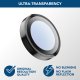 Cellularline Camera Lens Ring - iPhone 16/16 Plus Vetro temperato per la protezione della fotocamera 10
