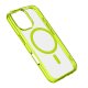 Cellularline Iconic Mag - iPhone 16 Pro Custodia trasparente con bordi colorati compatibile con ecosistema Magsafe 8