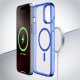 Cellularline Iconic Mag - iPhone 16 Pro Custodia trasparente con bordi colorati compatibile con ecosistema Magsafe 9