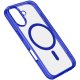 Cellularline Iconic Mag - iPhone 16 Plus Custodia trasparente con bordi colorati compatibile con ecosistema Magsafe 2