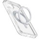 Cellularline Spin Mag - iPhone 16 Custodia con supporto ad anello rotabile, compatibile con ecosistema Magsafe 6
