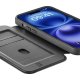 Cellularline Daily Mag - iPhone 16 Custodia a libro con retro rigido semitrasparente compatibile con ecosistema Magsafe® 4