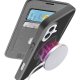 Cellularline Daily Mag - iPhone 16 Custodia a libro con retro rigido semitrasparente compatibile con ecosistema Magsafe® 8