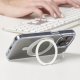 Cellularline Spin Mag - iPhone 16 Pro Custodia con supporto ad anello rotabile, compatibile con ecosistema Magsafe 7