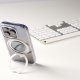 Cellularline Spin Mag - iPhone 16 Pro Custodia con supporto ad anello rotabile, compatibile con ecosistema Magsafe 8