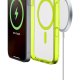 Cellularline Iconic Mag - iPhone 16 Pro Max Custodia trasparente con bordi colorati compatibile con ecosistema Magsafe 4
