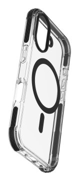 Cellularline Tetra Force Strong Guard Mag - iPhone 16 Plus Custodia ultra protettiva, anti-shock compatibile con ecosistema Apple Magsafe