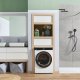 Candy BWS 4128B8-S lavasciuga Libera installazione Caricamento frontale Bianco D 35