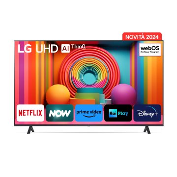 LG UHD 55'' Serie UR75 55UR75006LK, TV 4K, 3 HDMI, SMART TV 2024