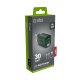 SBS TETRGANLCD1USB1C30G Caricabatterie per dispositivi mobili Universale Verde AC Ricarica rapida Interno 5