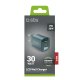 SBS TETRGANLCD1USB1C30A Caricabatterie per dispositivi mobili Universale Azzurro AC Ricarica rapida Interno 4