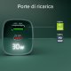 SBS TETRGANLCD1USB1C30A Caricabatterie per dispositivi mobili Universale Azzurro AC Ricarica rapida Interno 9
