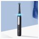 Oral-B iO Spazzolino Elettrico Ricaricabile 4S Nero, 1 Testina Di Ricambio, 1 Custodia Da Viaggio 5
