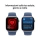 Apple Watch Series 10 Serie 10 GPS + Cellular 42mm Cassa in Alluminio Color Argento con Denim Sport Band - S/M 6