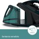Imetec Smartvapor Ferro da Stiro Generatore di Vapore, Vapore 2 volte più potente, Fino a 6,0 Bar Pump, 2400 W, Colpo di vapore da 350 g, Piastra Fluid Ceramic PRO, Carica continua con serbatoio estra 7