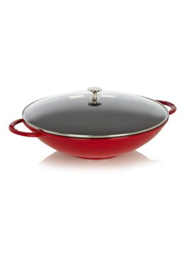 Staub 40511-345-0 padella Wok/padella per cottura al salto Rotondo