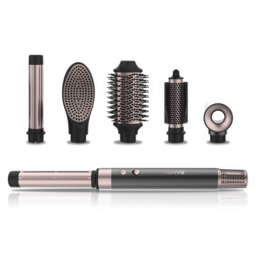 Cecotec Bamba CeramicCare AirGlam Original Kit per lo styling dei capelli Caldo Grigio 1400 W 1,8 m