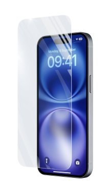 Cellularline Impact Glass - iPhone 16 Vetro temperato sottile, resistente e super sensibile