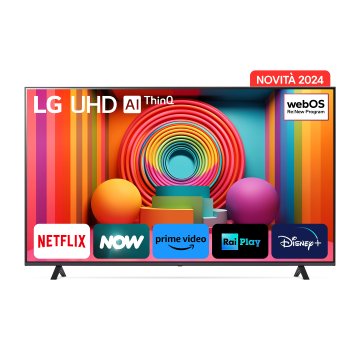 LG UHD 75'' Serie UR75 75UR75006LK, TV 4K, 3 HDMI, SMART TV 2024