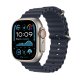 Apple Watch Ultra 2 GPS + Cellular 49mm Cassa in Titanio con Navy Ocean Band 2