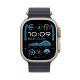 Apple Watch Ultra 2 GPS + Cellular 49mm Cassa in Titanio con Navy Ocean Band 3