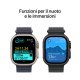 Apple Watch Ultra 2 GPS + Cellular 49mm Cassa in Titanio con Navy Ocean Band 6