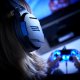 Bigben Interactive PS4OFHEADSETV3 cuffia e auricolare Cablato A Padiglione Gaming Nero, Blu 8