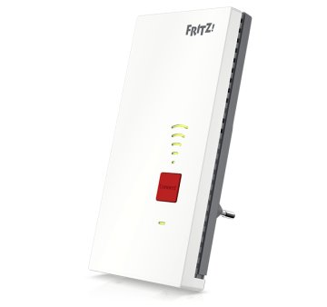Repeater FRITZ! 2400 INT Ripetitore di rete 2333 Mbit/s Grigio, Bianco