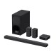 Sony HT S40R – Soundbar TV a 5.1 canali, dolby Digital, con autoparlanti posteriori wireless (Nero) 2
