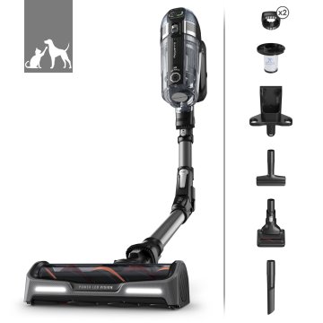Rowenta X-Force Flex 14.60, Aspirapolvere Senza Fili, Fino a 200 Air Watt, Tecnologia Flex, Kit Animal Care, RH99A9