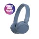 Sony Cuffie Bluetooth wireless WH-CH520 - Durata della batteria fino a 50 ore con ricarica rapida, stile on-ear - Blu 3