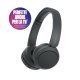 Sony Cuffie Bluetooth wireless WH-CH520 - Durata della batteria fino a 50 ore con ricarica rapida, stile on-ear - Nero 3