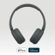 Sony Cuffie Bluetooth wireless WH-CH520 - Durata della batteria fino a 50 ore con ricarica rapida, stile on-ear - Nero 4