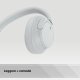 Sony WH-CH720N Cuffie Bluetooth wireless con cancellazione del rumore - Durata della batteria fino a 35 ore e ricarica rapida - Bianco 6