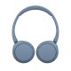 Sony Cuffie Bluetooth wireless WH-CH520 - Durata della batteria fino a 50 ore con ricarica rapida, stile on-ear - Blu 5