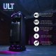 Sony ULT TOWER 10 - Altoparlante Bluetooth per feste con ULT POWER SOUND, bassi profondi e potenti, altoparlanti X-Balanced, illuminazione a LED a 360 gradi, funzioni per feste, microfono wireless, po 3