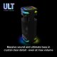 Sony ULT TOWER 10 - Altoparlante Bluetooth per feste con ULT POWER SOUND, bassi profondi e potenti, altoparlanti X-Balanced, illuminazione a LED a 360 gradi, funzioni per feste, microfono wireless, po 4