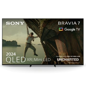Sony BRAVIA 7 QLED (XR l Mini LED) 85 pollici 4K HDR Google Smart TV (2024) | Gaming menu per PlayStation 5, IMAX Enhanced, Dolby Vision Atmos, Chromecast, AirPlay, 120Hz 85XR70