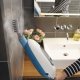 Black & Decker FSMH13E5 Pulitore a vapore Bianco, Blu 10