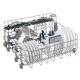 Beko Lavastoviglie AutoDose bPRO500 BDFN36640XA, Classe C, 16 coperti, Inox, Terzo cestello 7