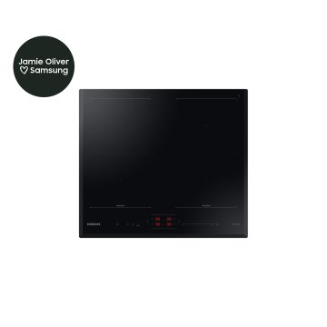Samsung NZ64B5066KK Piano cottura a induzione 60cm Slim Fit Doppia Flex Zone 4 zone cottura Limitatore di potenza WiFi