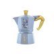 Bialetti Bridgerton Moka Nero, Blu, Oro, Viola, Giallo 2