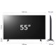 LG NanoCell AI 55'' Serie NANO82 55NANO82T6B, TV 4K, 3 HDMI, SMART TV 2024 9