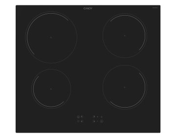 Candy Idea KRCDJ642 Nero Da incasso 59 cm Piano cottura a induzione 4 Fornello(i)