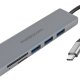 Mediacom MD-C302 hub di interfaccia USB 3.2 Gen 1 (3.1 Gen 1) Type-A Alluminio 2