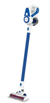 Polti Forzaspira Slim SR90B Plus Aspirapolvere elettrica Batteria Secco Tessuto Senza sacchetto 0,5 L Blu, Bianco