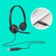 Logitech 981-000475 cuffia e auricolare Cablato A Padiglione Ufficio USB tipo A Nero 14