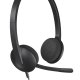 Logitech 981-000475 cuffia e auricolare Cablato A Padiglione Ufficio USB tipo A Nero 6