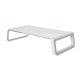 Trust 25351 Supporti a parete per TV Scrivania Trasparente, Bianco 2